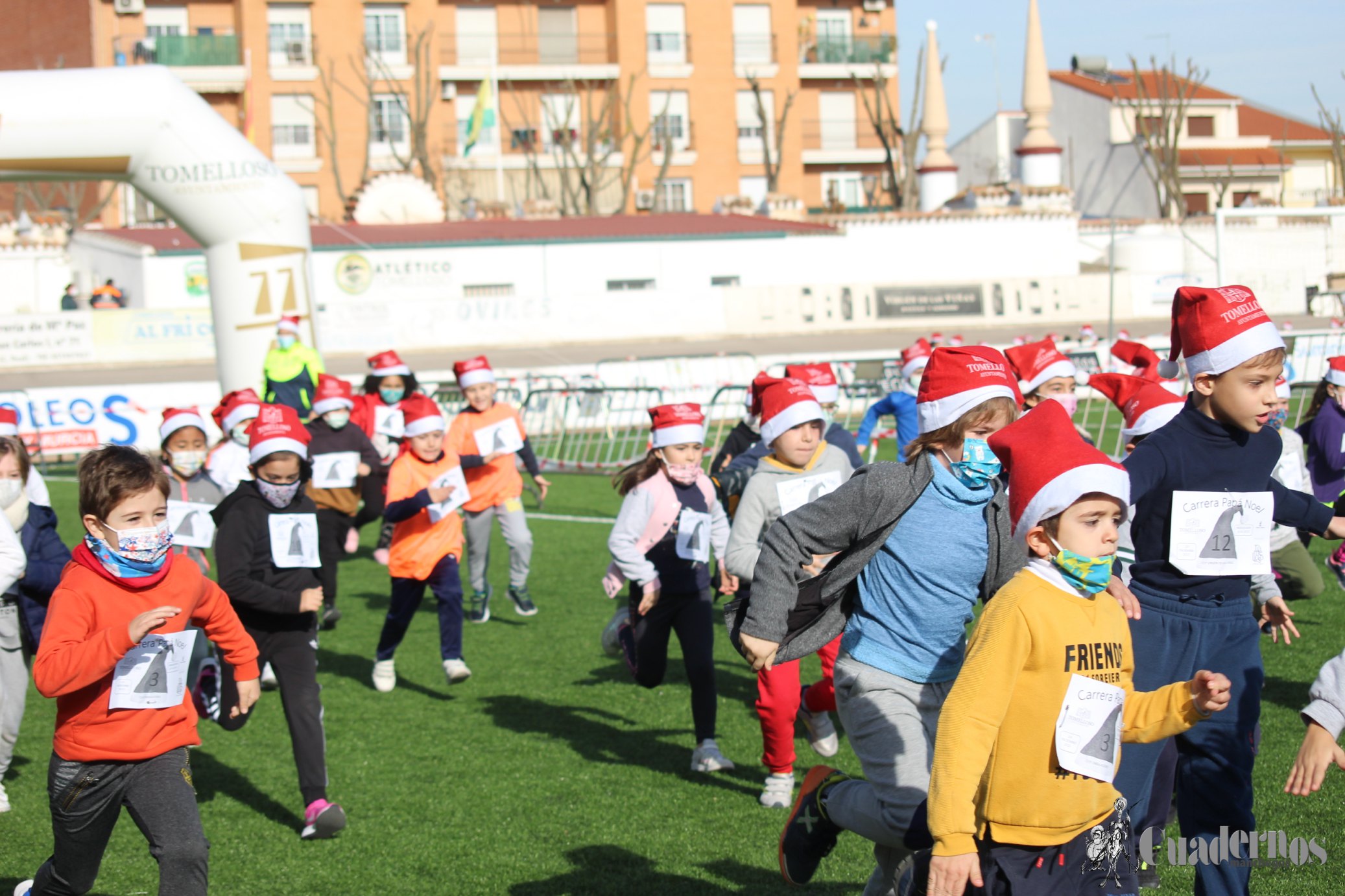 Carrera Infantil Papa Noel Tomelloso 2021