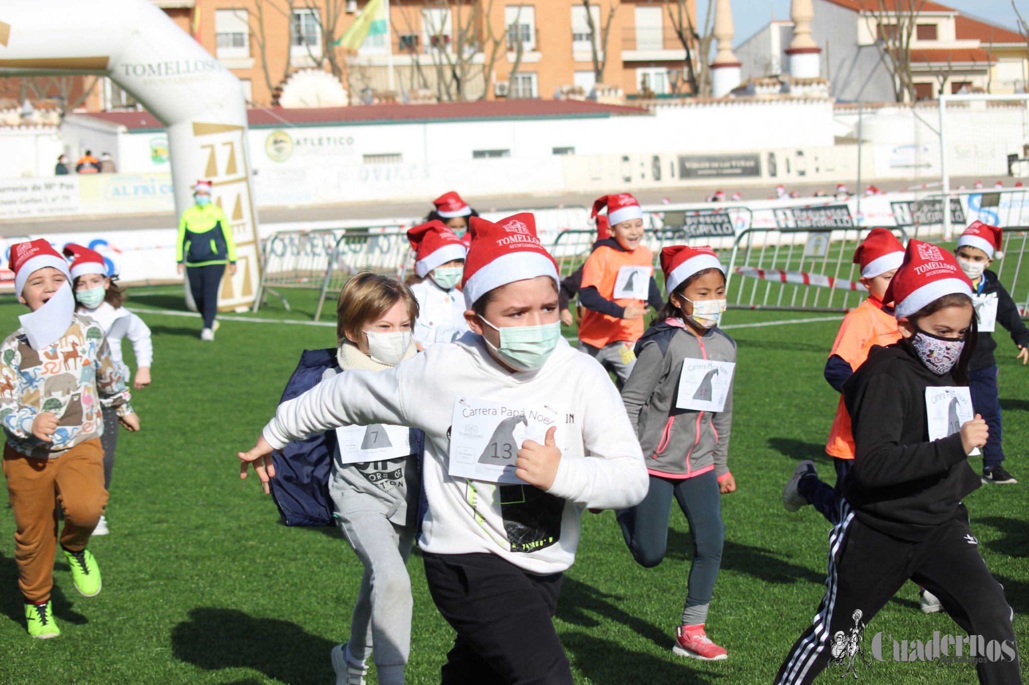 Carrera Infantil Papa Noel Tomelloso 2021