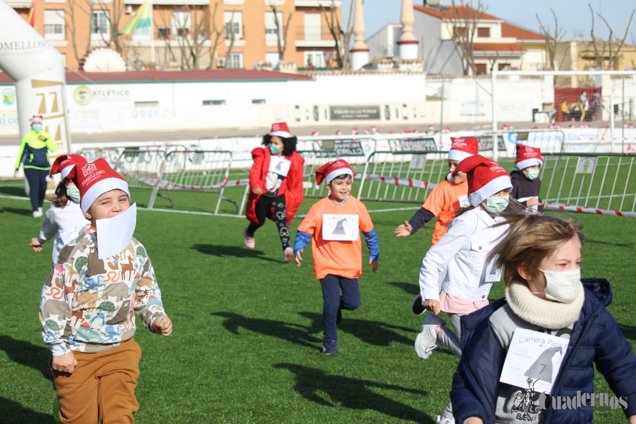 Carrera Infantil Papa Noel Tomelloso 2021