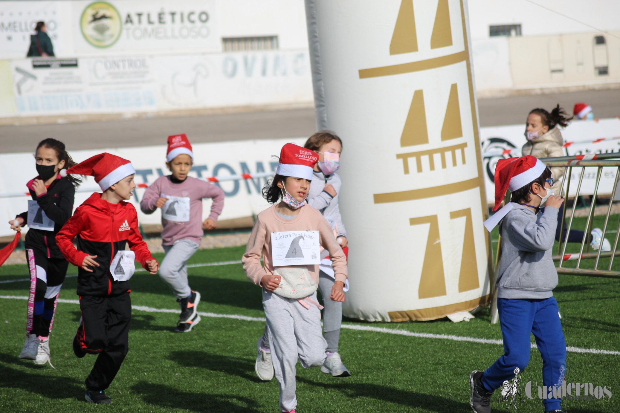 Carrera Infantil Papa Noel Tomelloso 2021