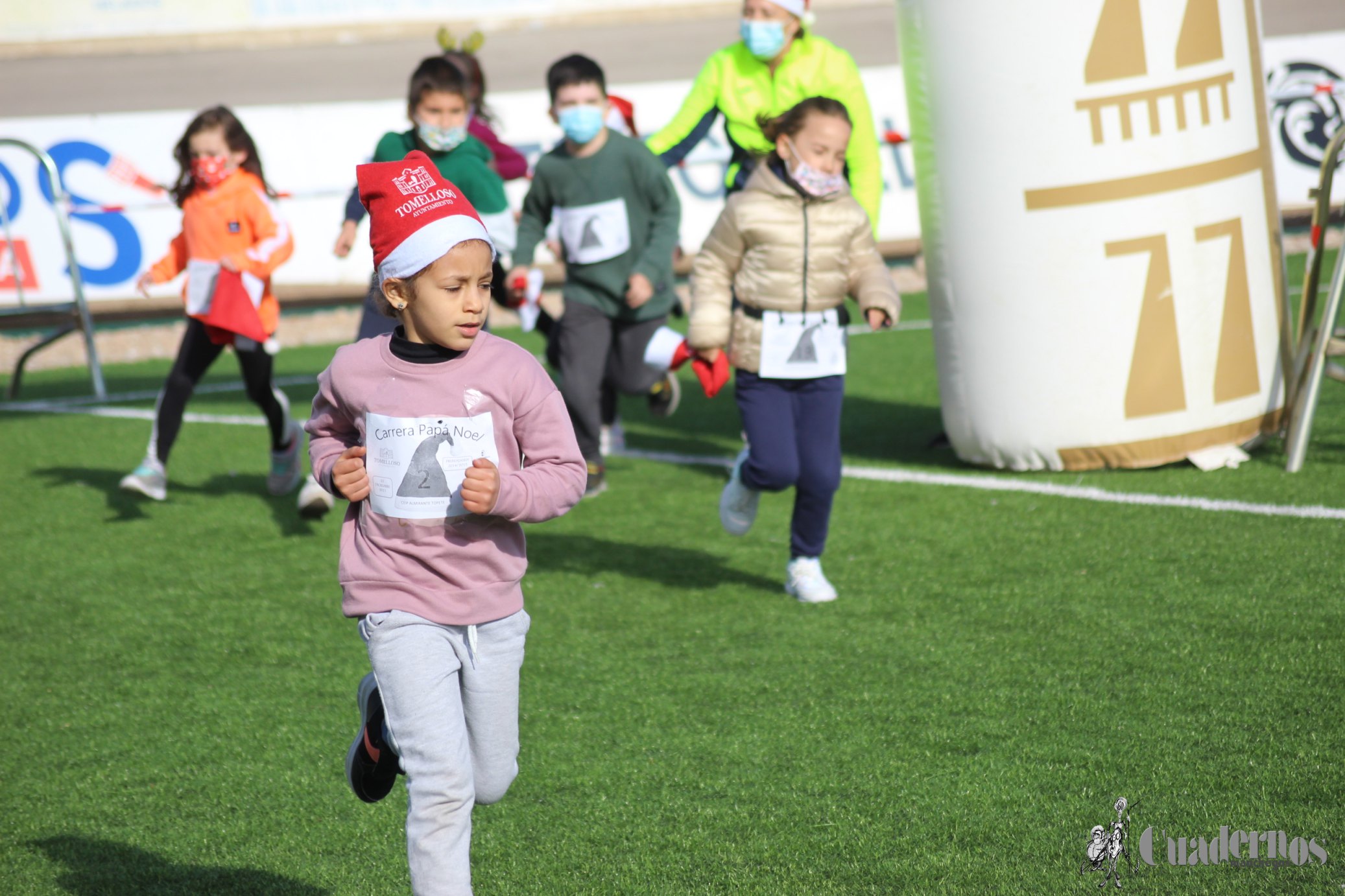 Carrera Infantil Papa Noel Tomelloso 2021