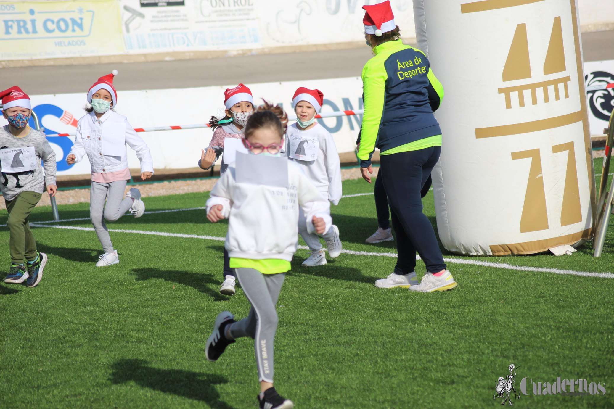 Carrera Infantil Papa Noel Tomelloso 2021