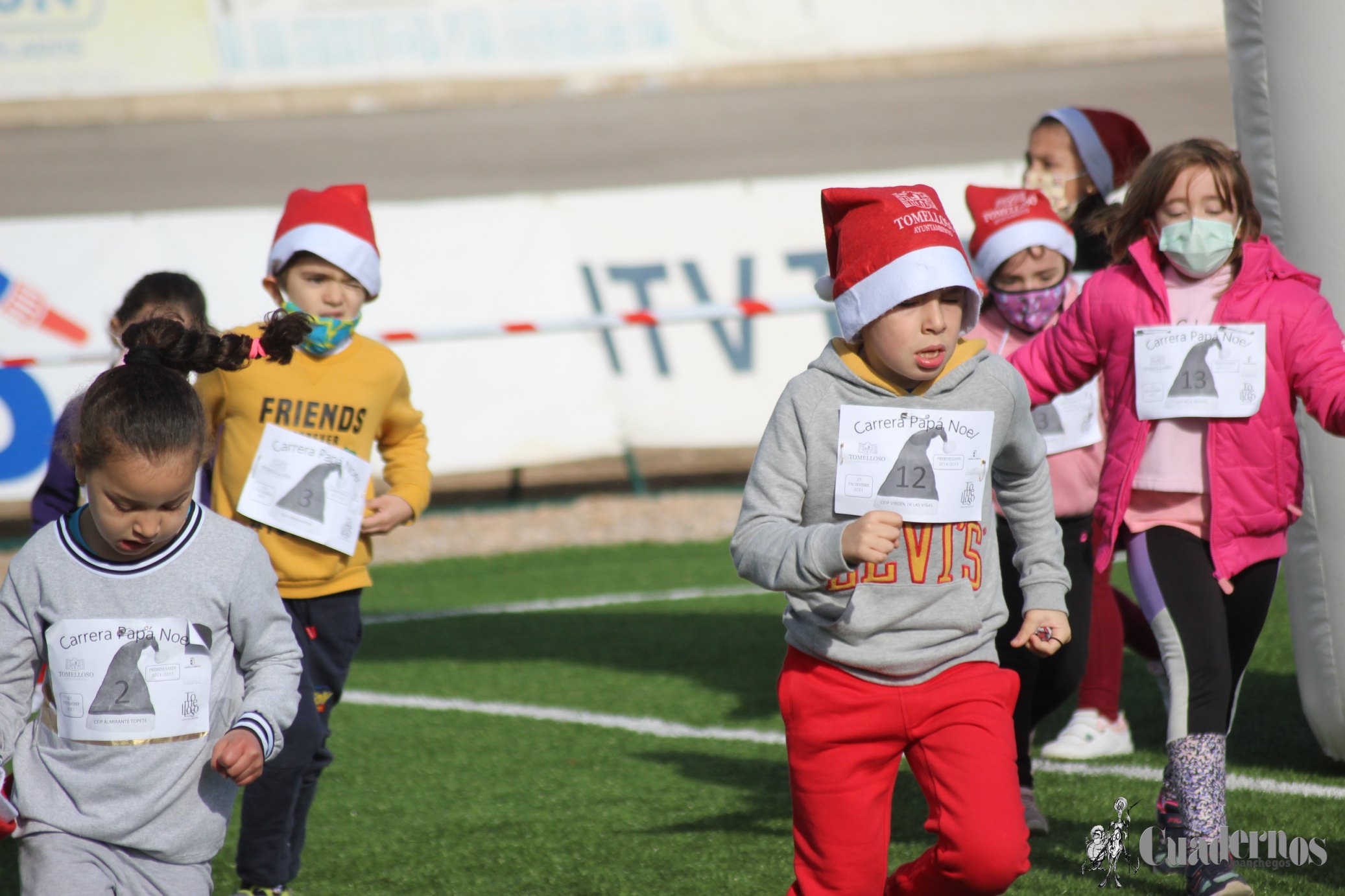 Carrera Infantil Papa Noel Tomelloso 2021