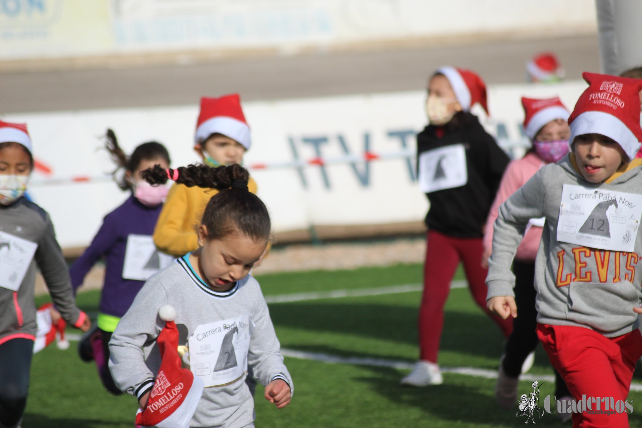 Carrera Infantil Papa Noel Tomelloso 2021