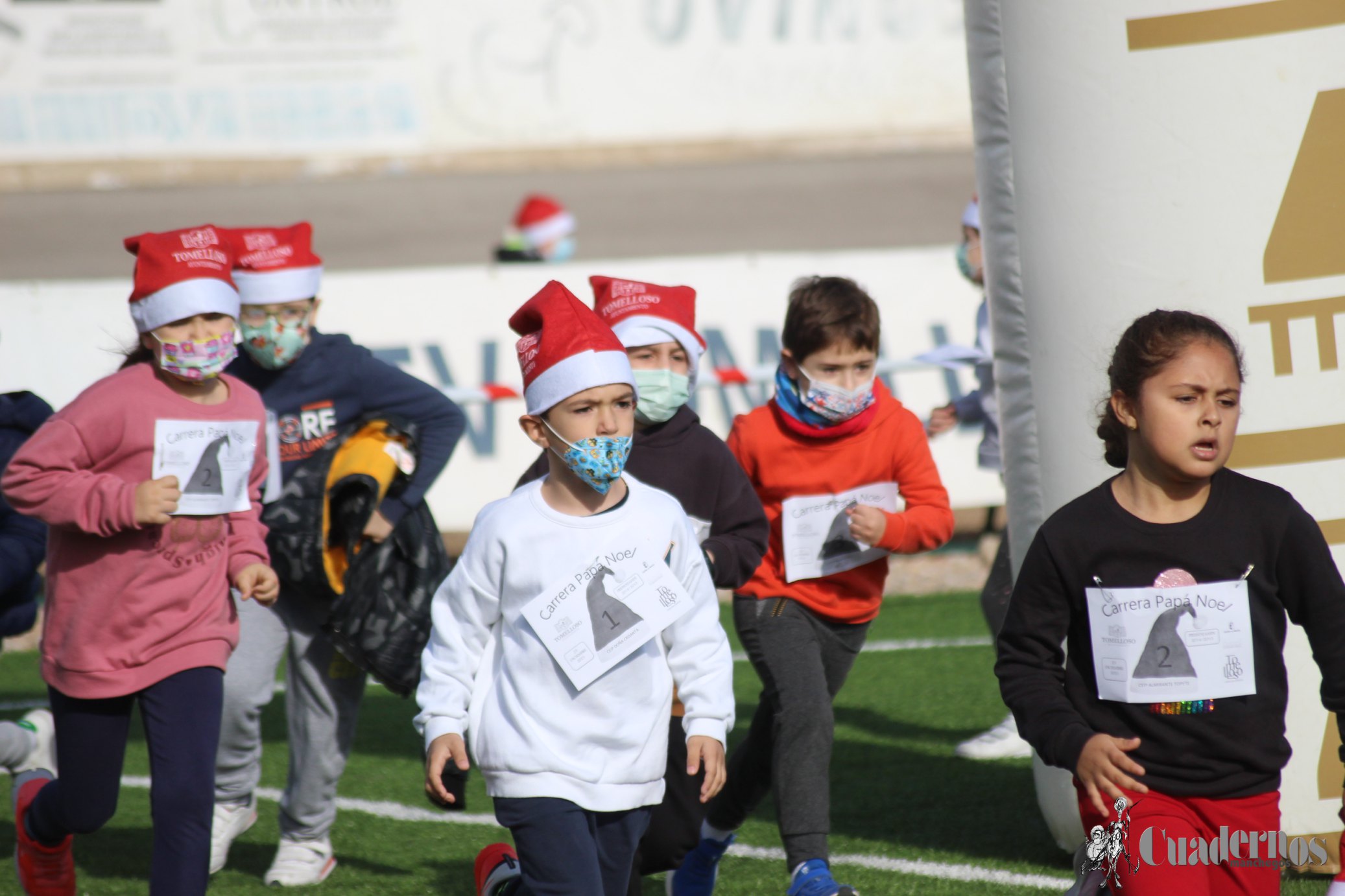 Carrera Infantil Papa Noel Tomelloso 2021