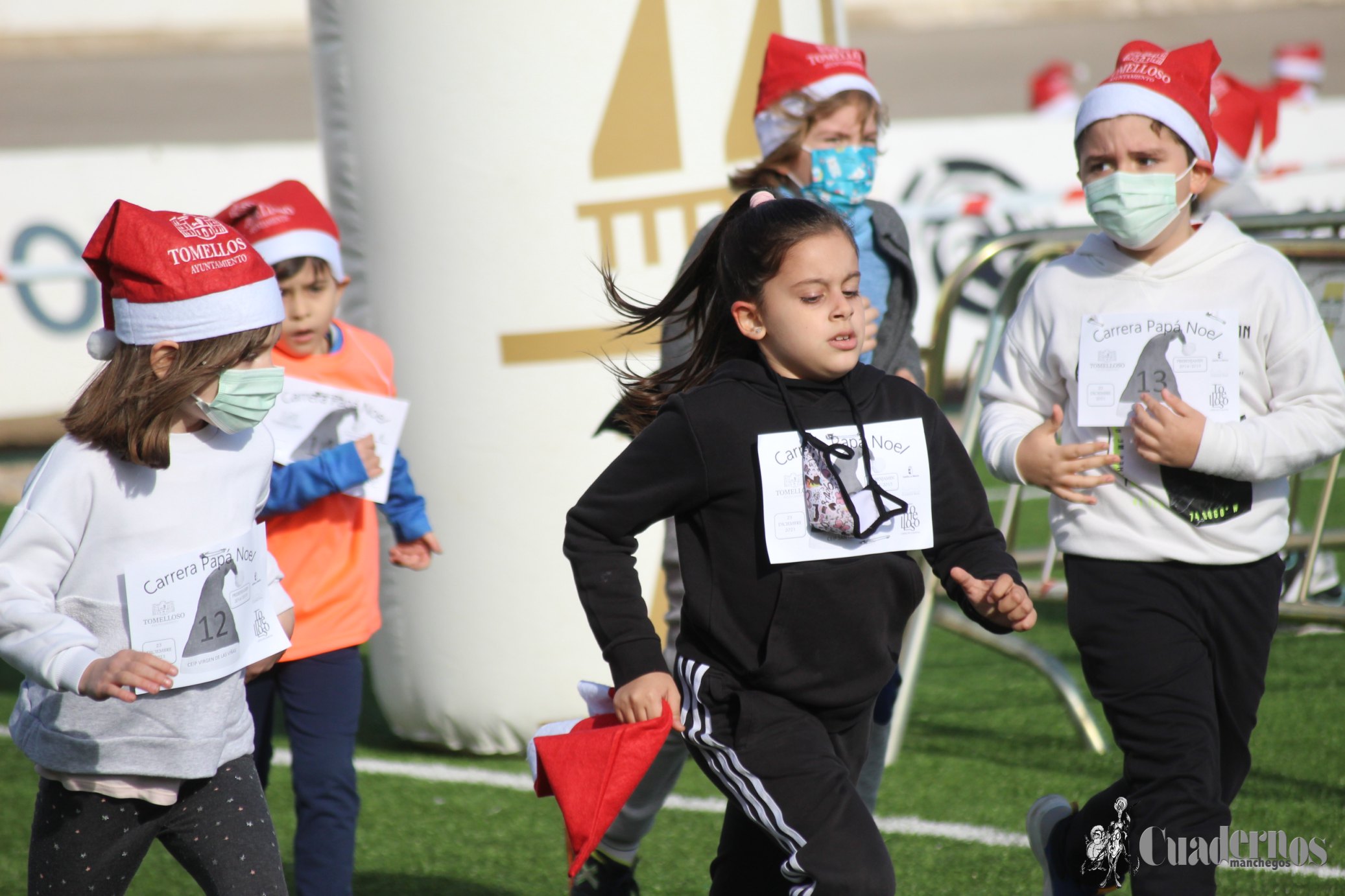 Carrera Infantil Papa Noel Tomelloso 2021