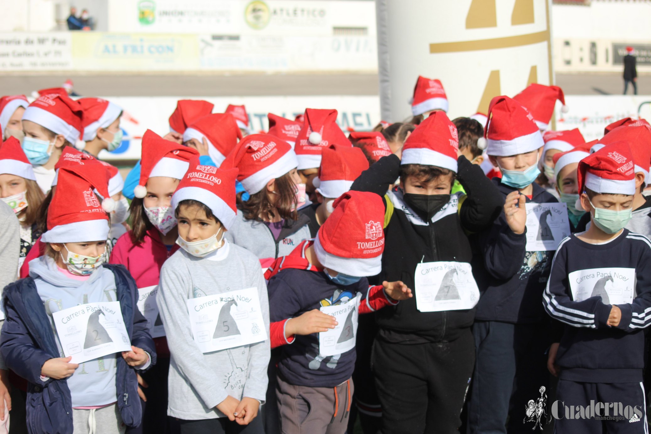 Carrera Infantil Papa Noel Tomelloso 2021