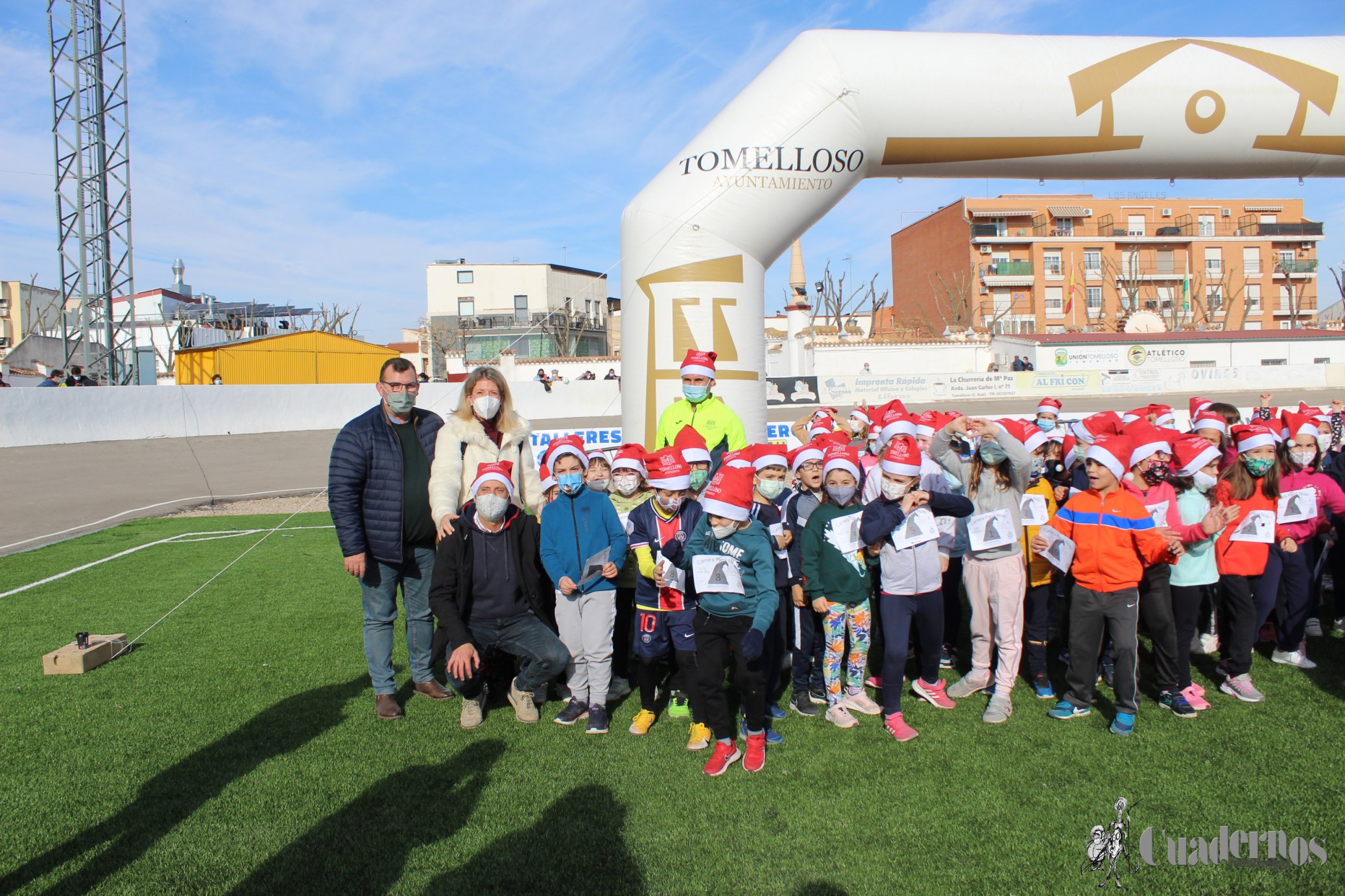 Carrera Infantil Papa Noel Tomelloso 2021