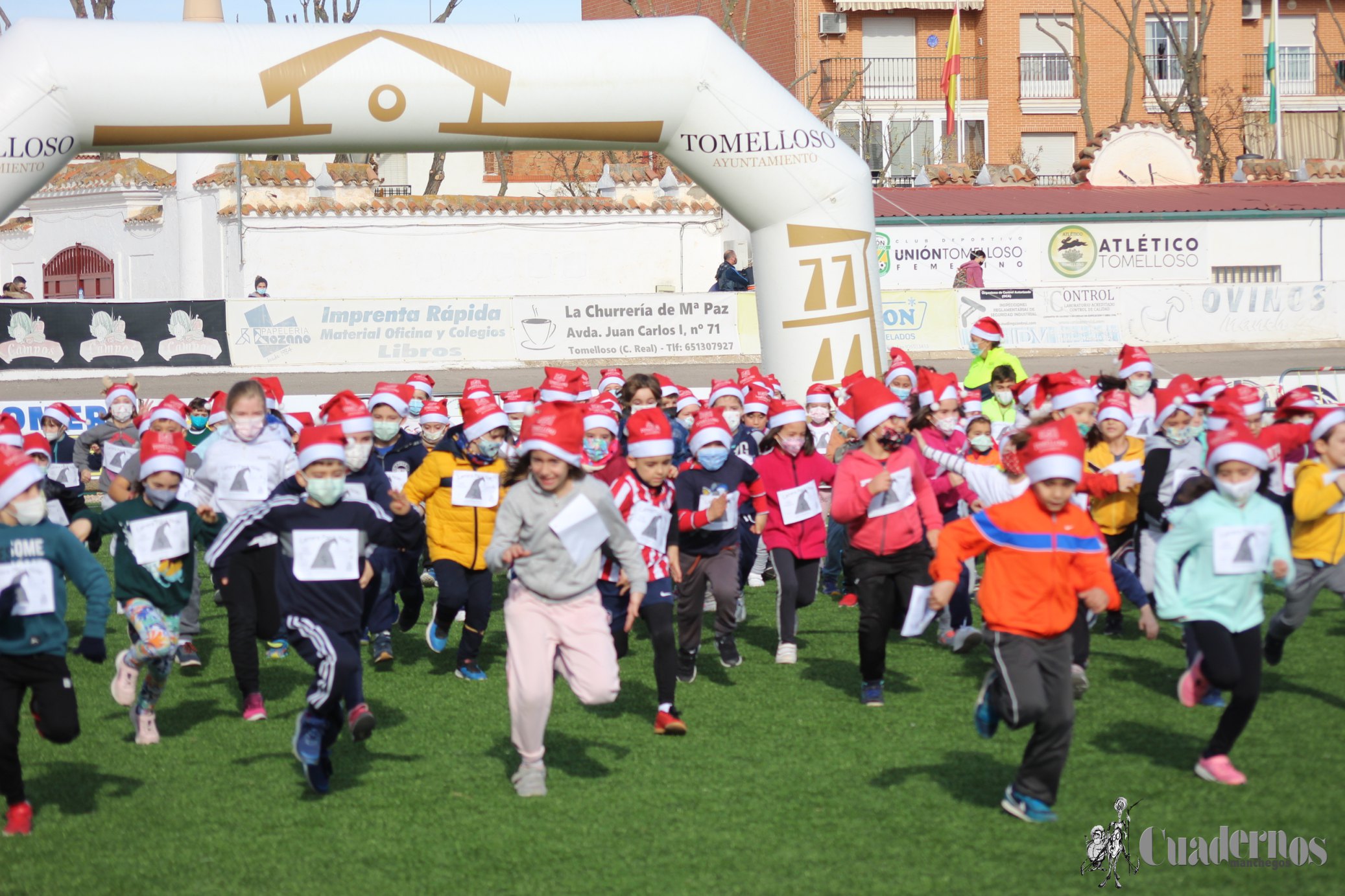 Carrera Infantil Papa Noel Tomelloso 2021