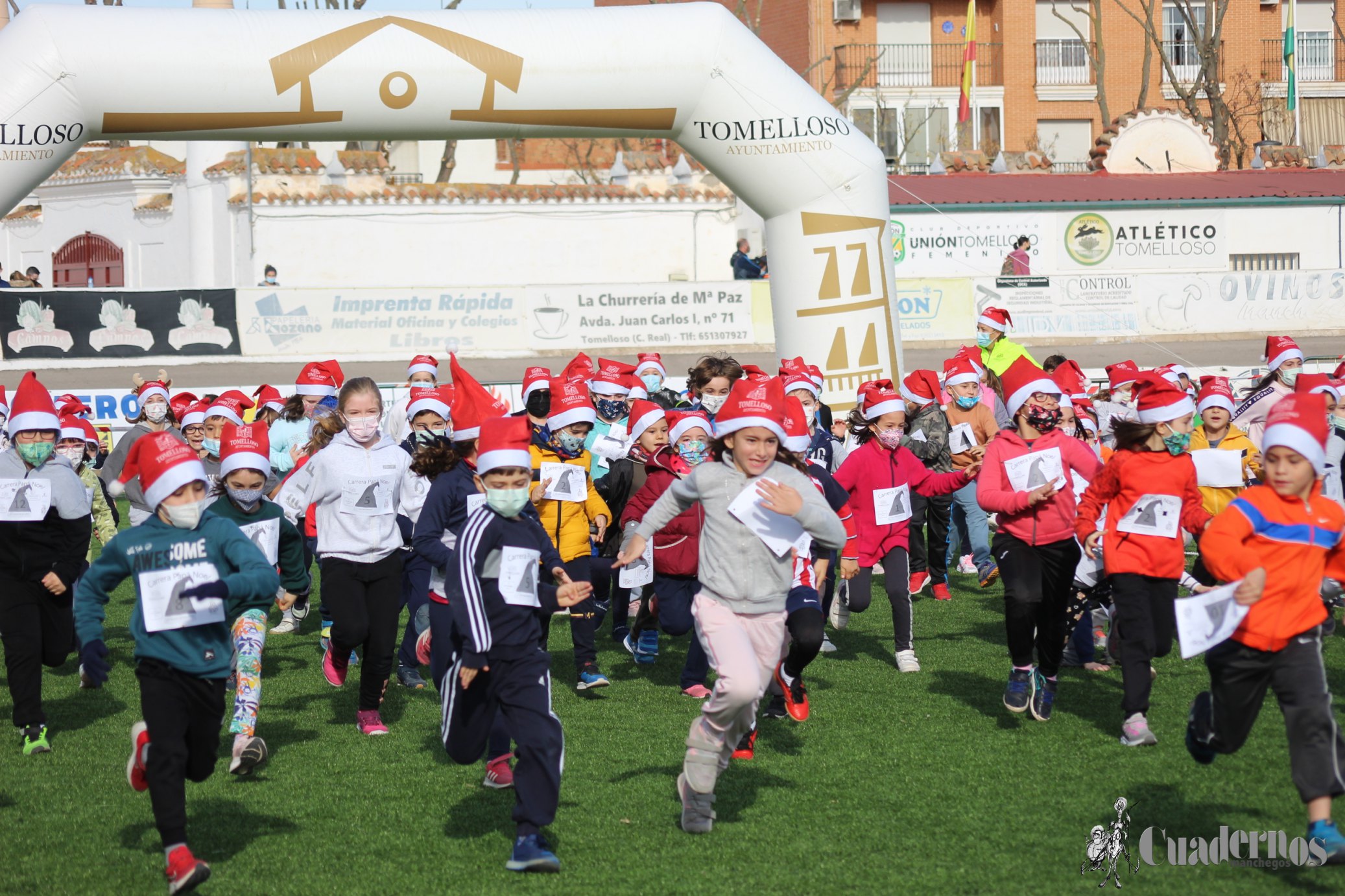 Carrera Infantil Papa Noel Tomelloso 2021