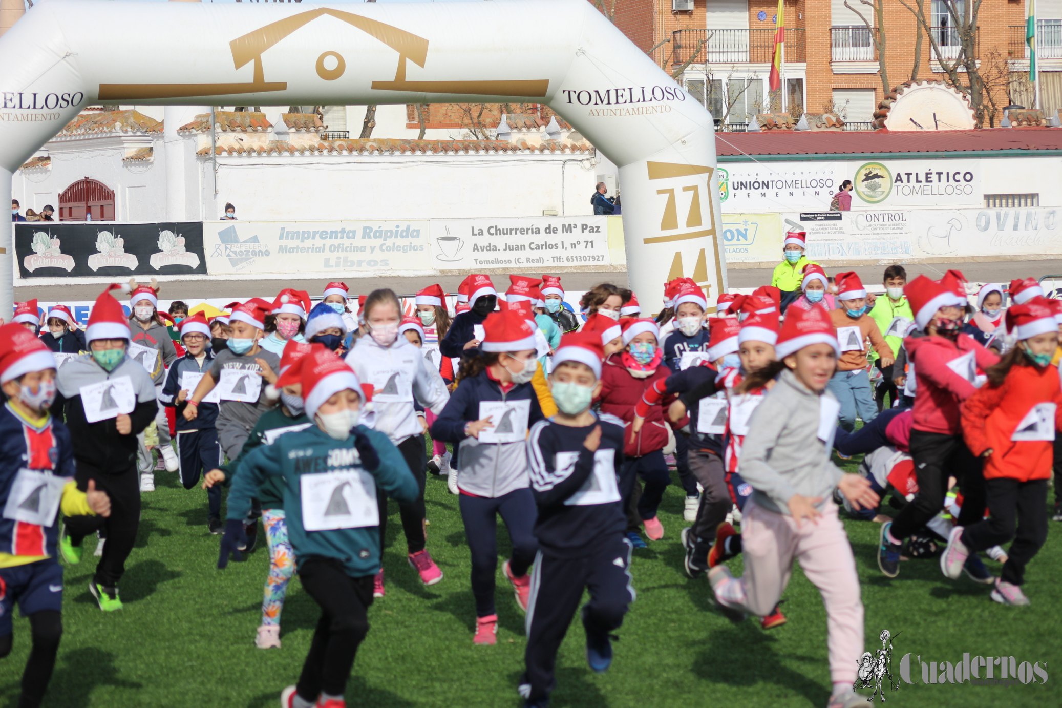 Carrera Infantil Papa Noel Tomelloso 2021