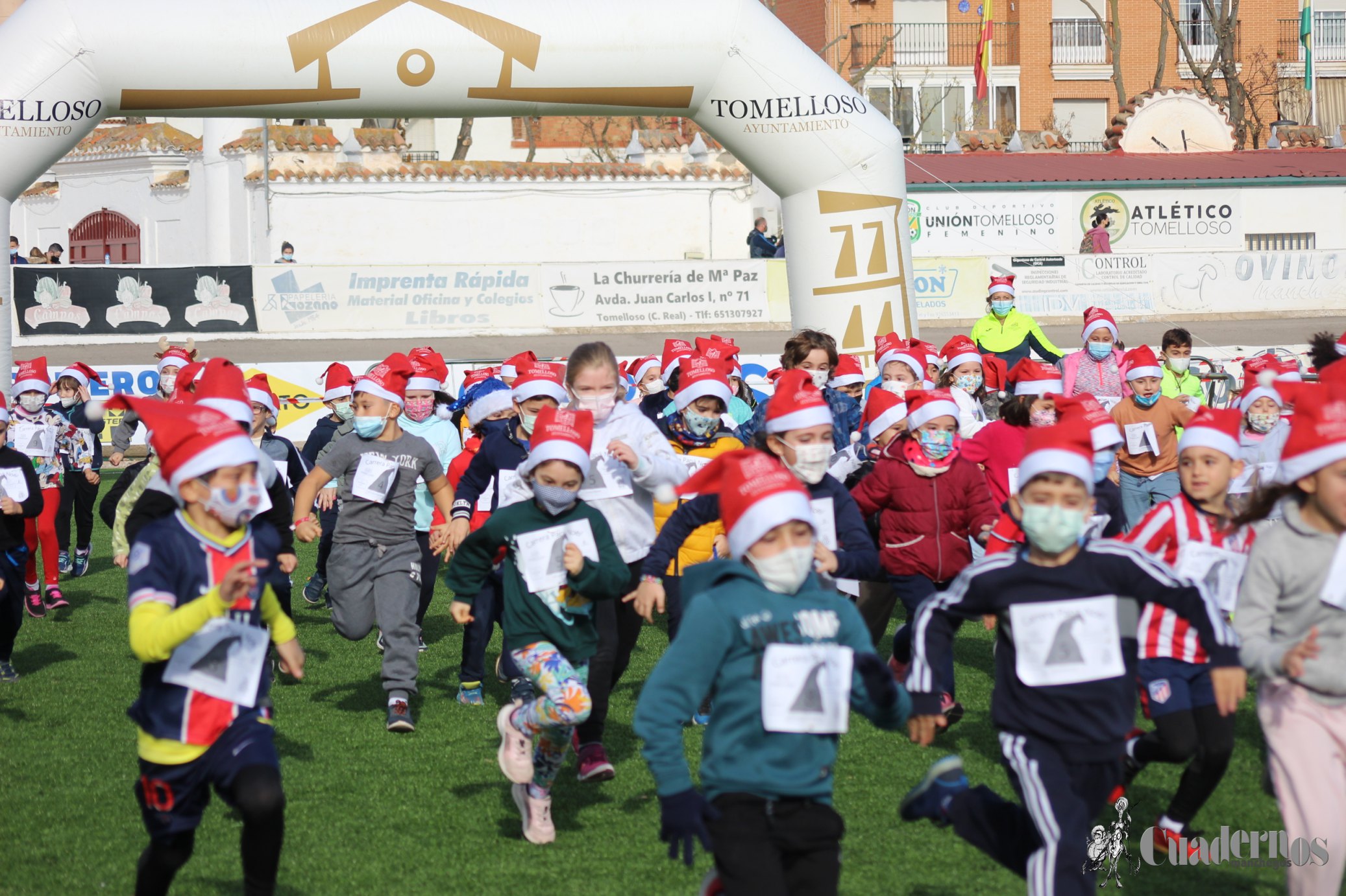 Carrera Infantil Papa Noel Tomelloso 2021