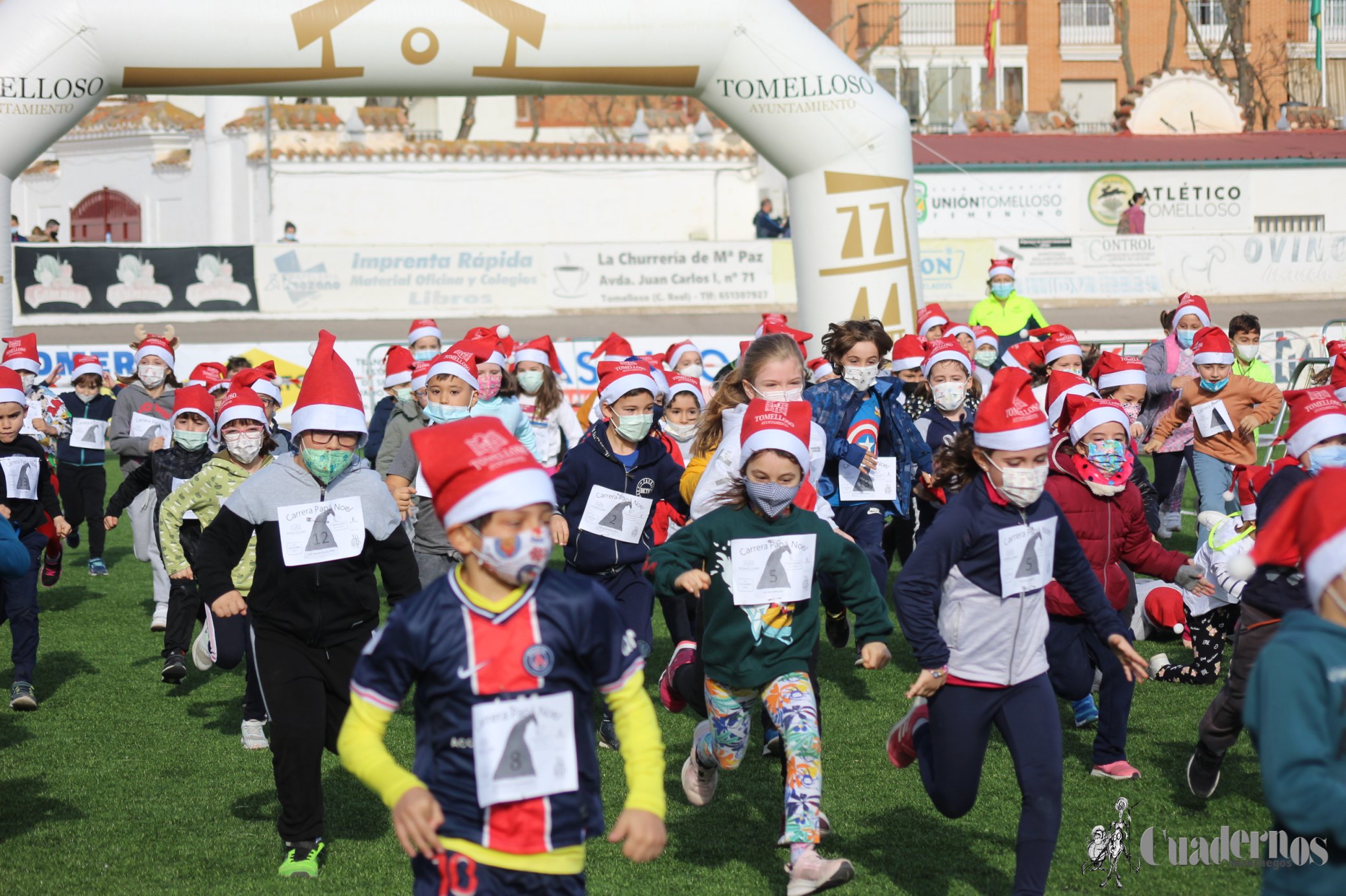 Carrera Infantil Papa Noel Tomelloso 2021