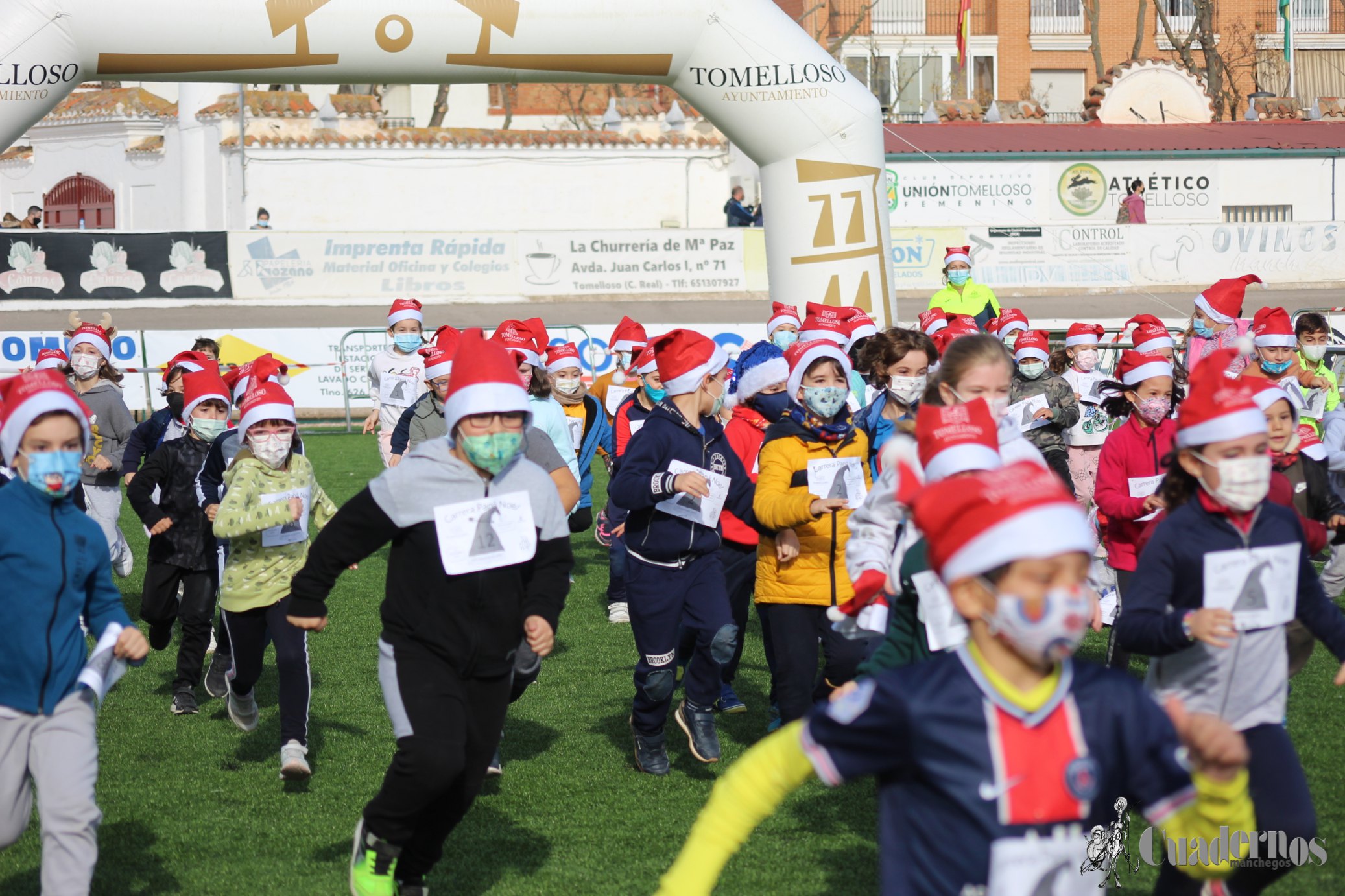 Carrera Infantil Papa Noel Tomelloso 2021