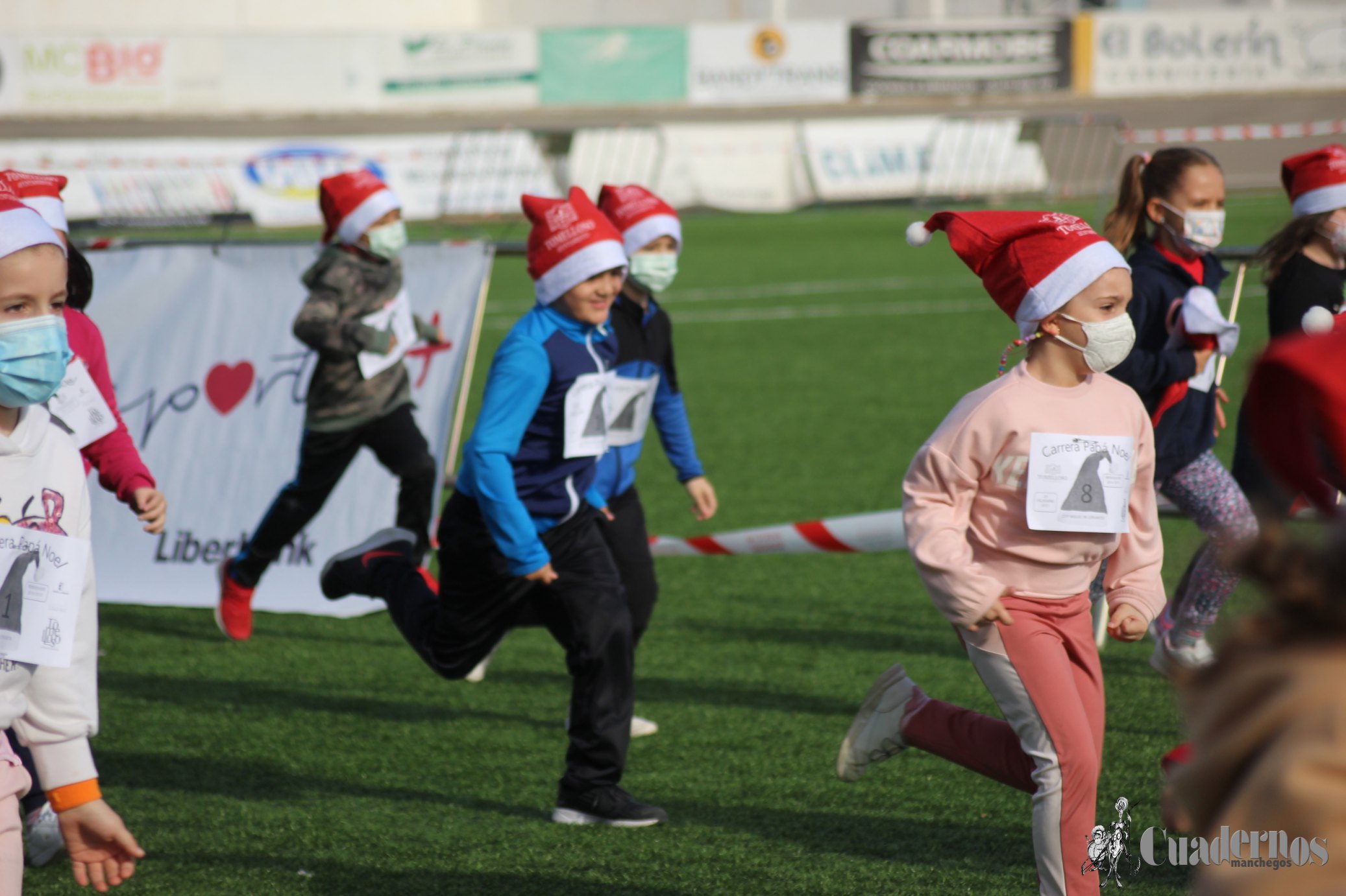 Carrera Infantil Papa Noel Tomelloso 2021