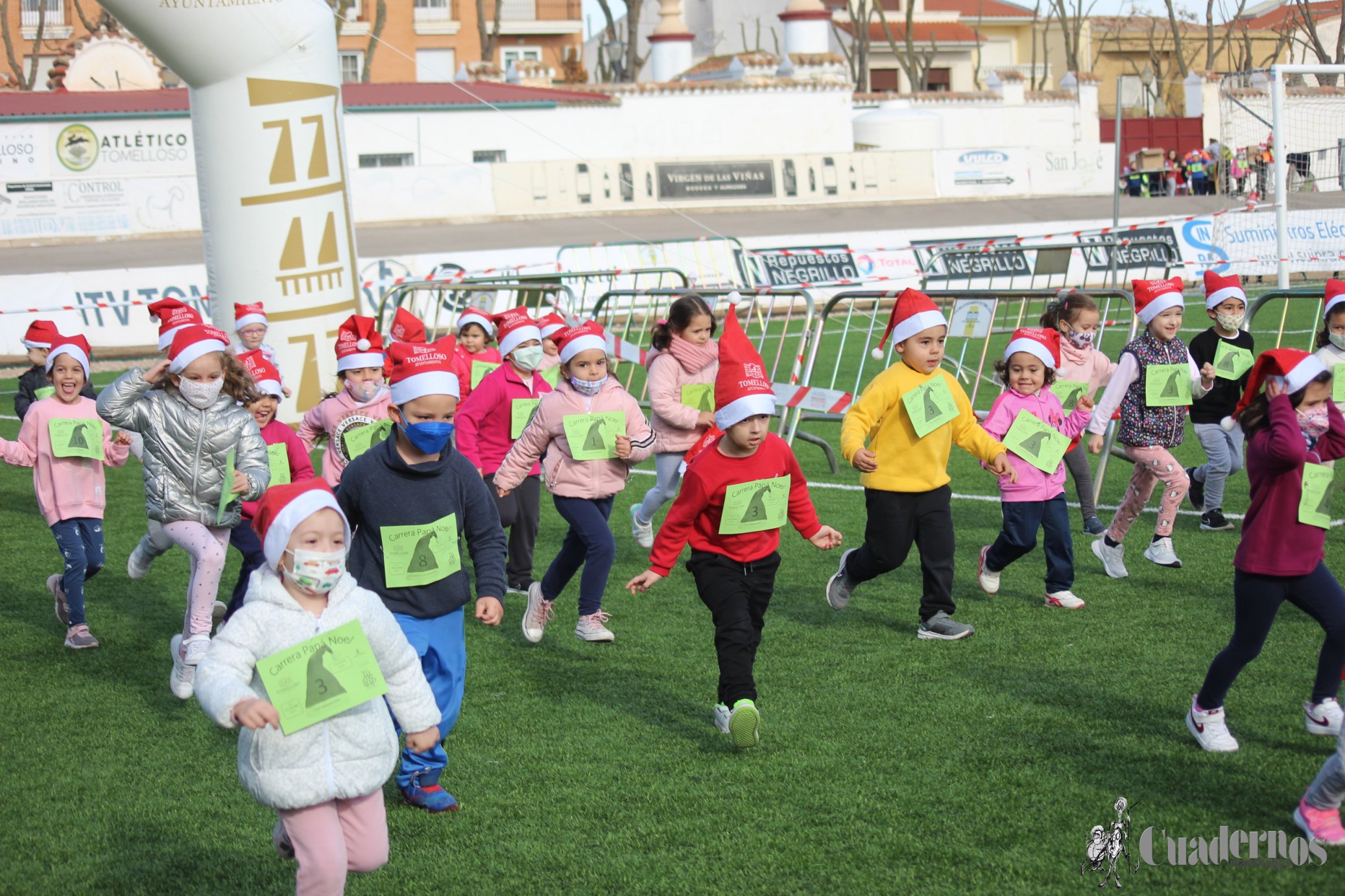 Carrera Infantil Papa Noel Tomelloso 2021