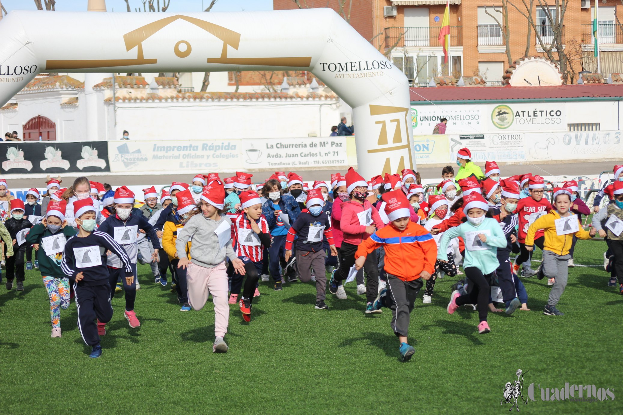 El Estadio Municipal ‘Paco Gálvez’ acogerá el sábado 23 de diciembre la III Carrera Escolar de Navidad