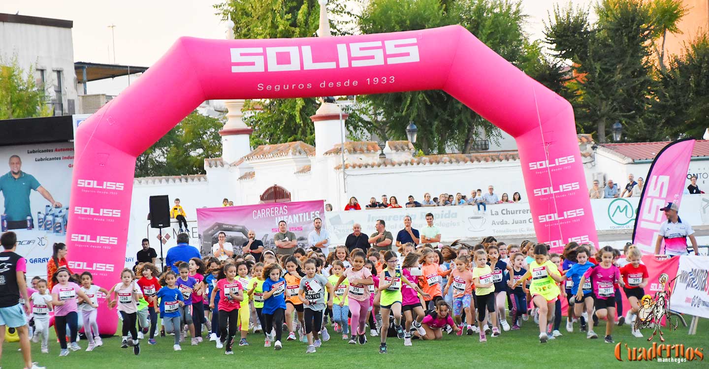 Deportividad e ilusión en las carreras infantiles de la 10K CorrEnTomelloso