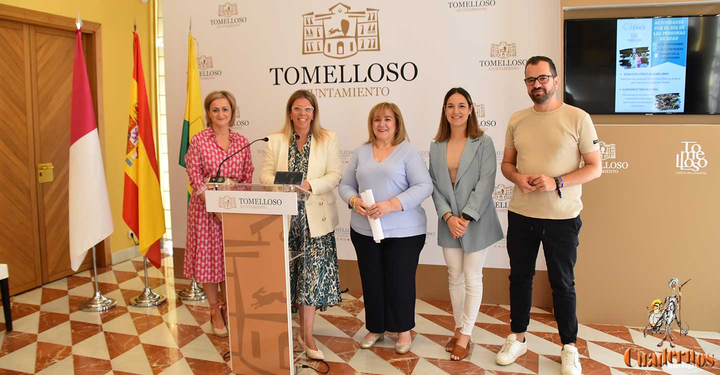 Este próximo viernes en el Parque de la Constitución de Tomelloso tendrán lugar las actividades del ‘Día Internacional de las Personas de Edad’