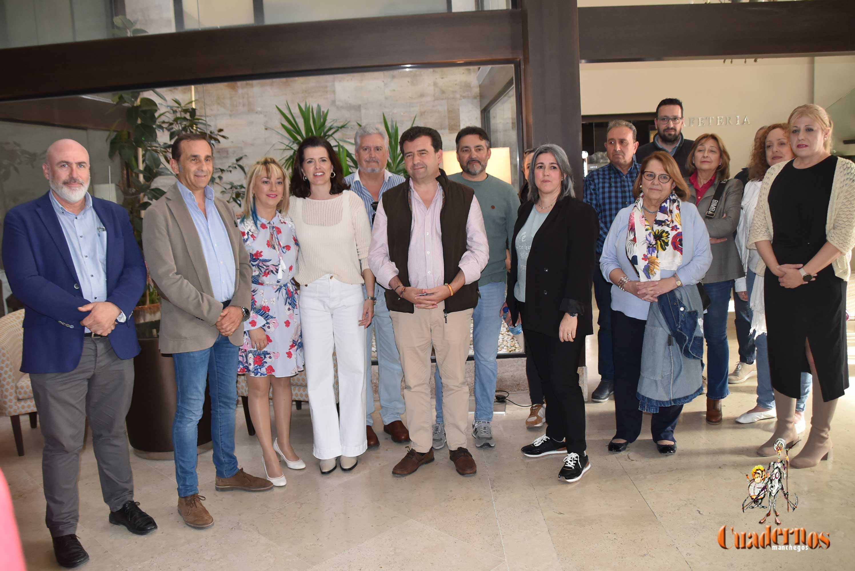 Ricardo Chamorro visita Tomelloso y reclama para el sector agrario una flexibilización en las políticas de agua