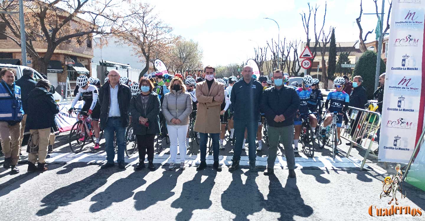 El I Trofeo Entre Viñas de ciclismo ha sido el verdadero protagonista del deporte femenino este fin de semana en Tomelloso