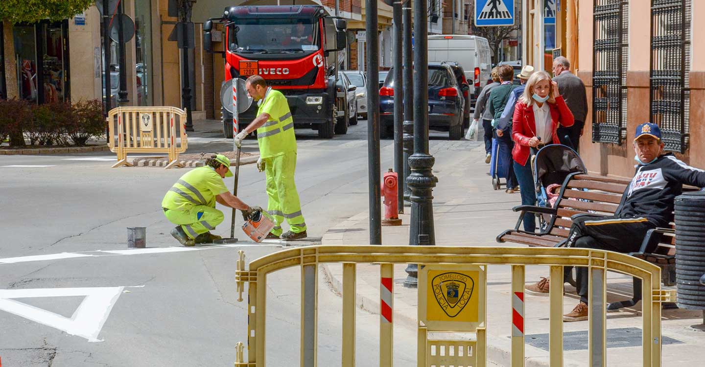 Comienza un nuevo proyecto de señalización horizontal
