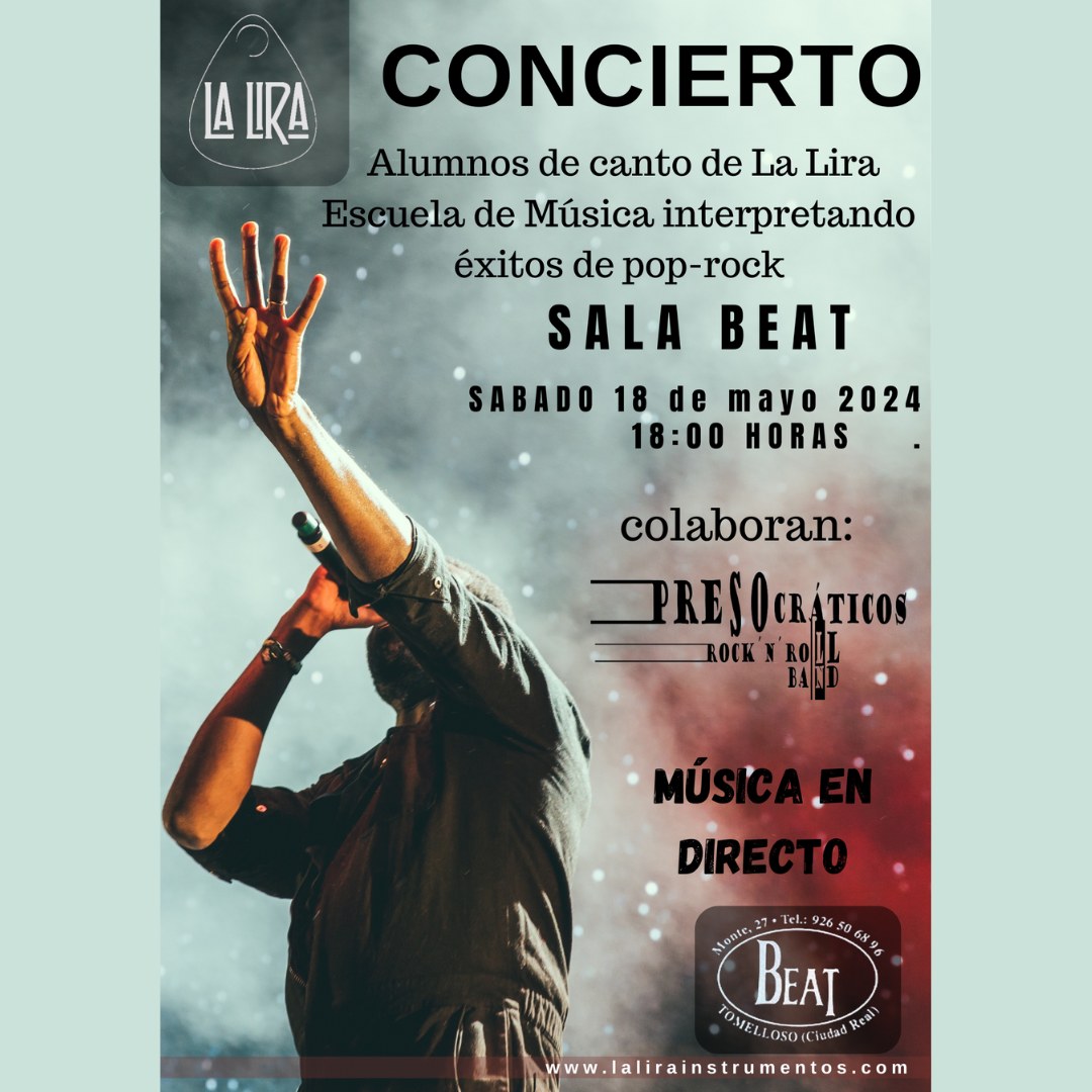 La Sala Beat de Tomelloso acogerá un concierto especial de la Escuela de Música “La Lira”