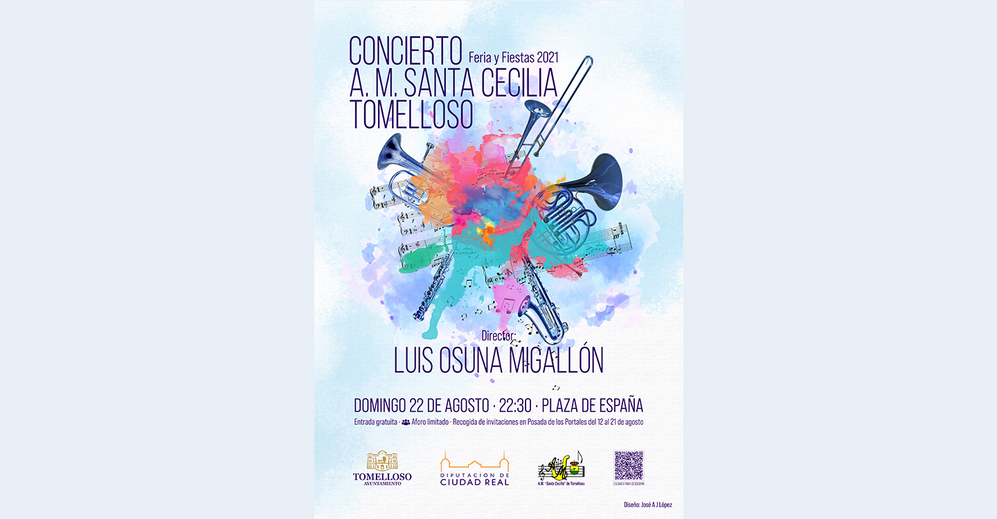 La Asociación Musical "Santa Cecilia" ofrecerá un concierto de Feria y Fiestas el 22 de Agosto