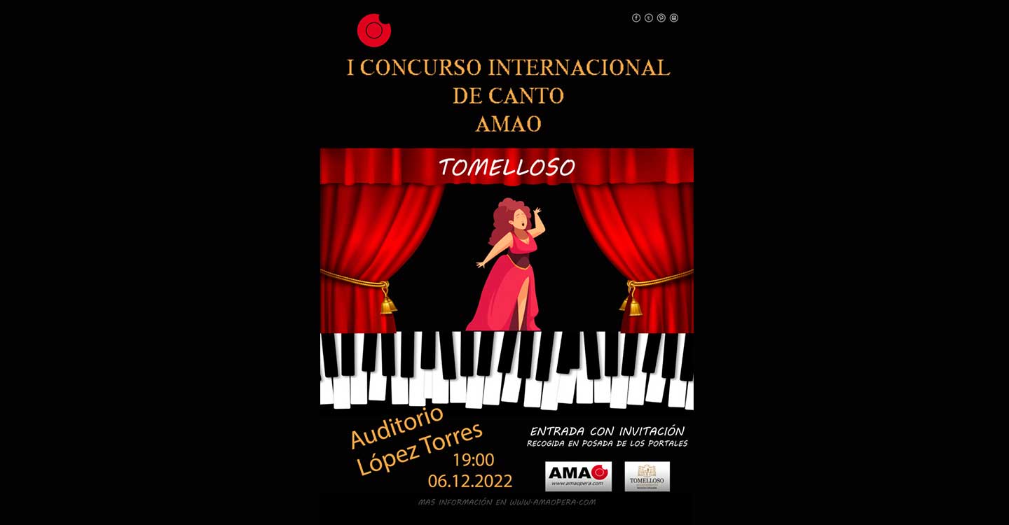 AMAO convoca su primer Concurso Internacional de Canto
