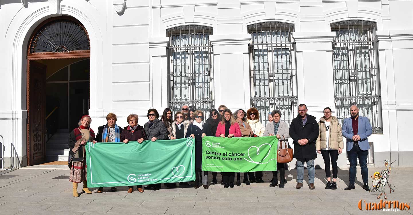 Tomelloso se ha sumado este sábado a la celebración del Día Mundial contra el Cáncer 