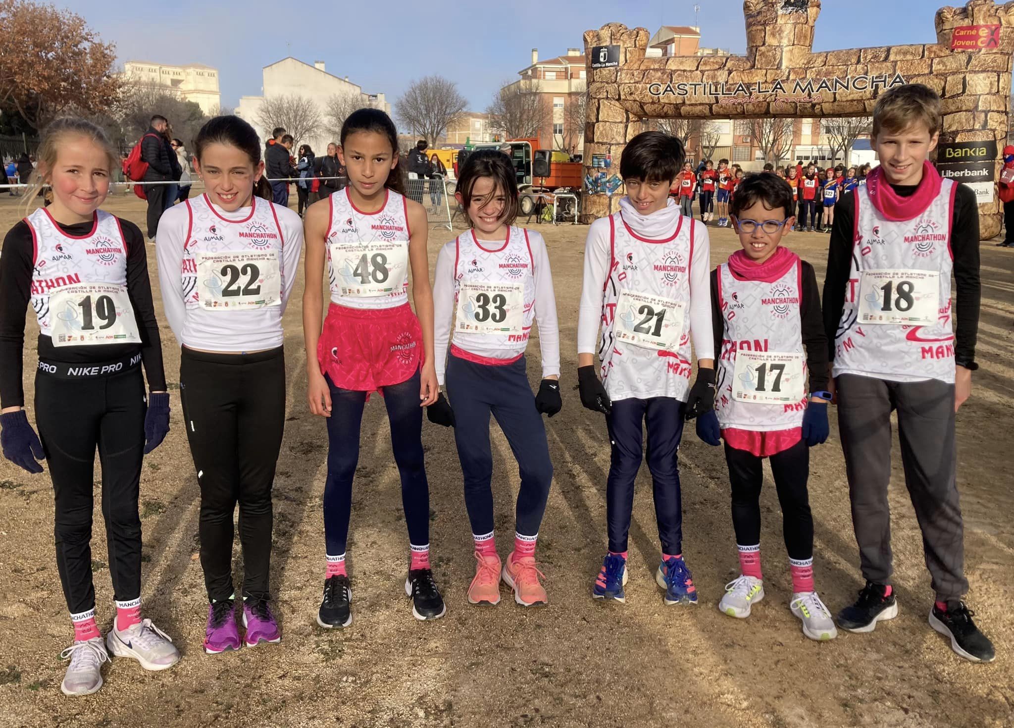 Actuación sobresaliente de la Manchathon Academy en el Campeonato Regional de Cross celebrado en La Roda