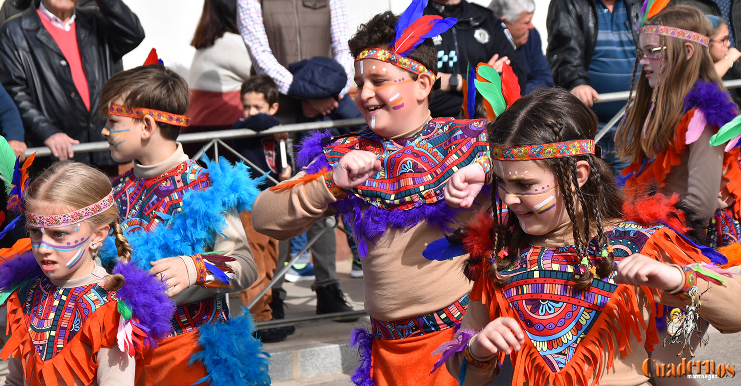 Color e ilusión en un entrañable XXXVI Desfile Escolar de Tomelloso