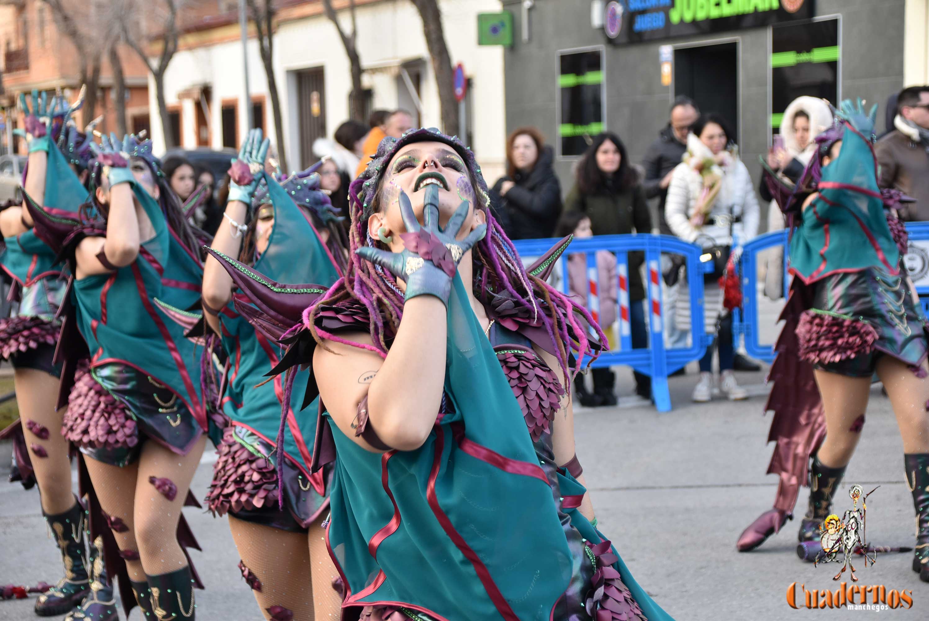 El Carnaval de Tomelloso 2024 arranca con un espectacular Desfile Nacional de Carrozas y Comparsas