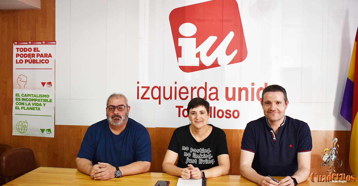 Efraín Martínez Menchén es presentado como nuevo coordinador de IU en Argamasilla de Alba