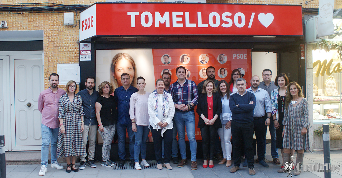 El Partido Socialista inaugura la sede de campaña para las próximas elecciones municipales del 26 de Mayo