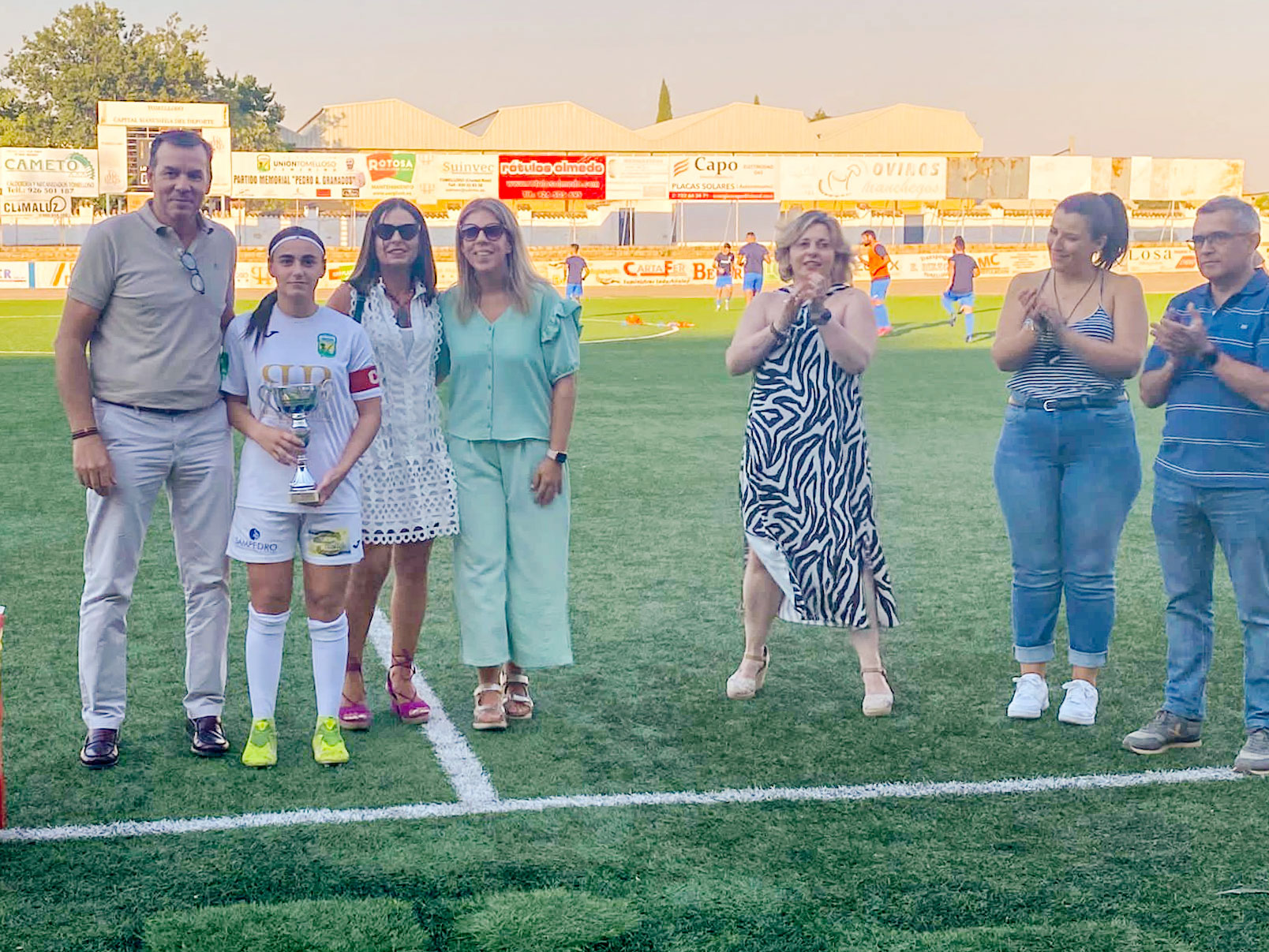 Entregado el trofeo Memorial Pedro Granados a Las Rozas