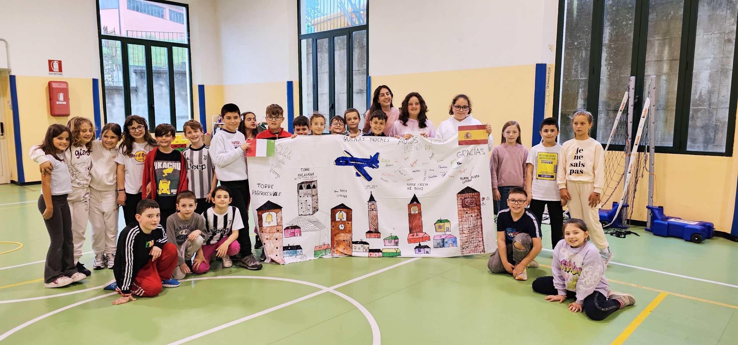 Seis alumnos y dos maestros del CEIP Maternidad de Tomelloso visitan la localidad italiana de Varzi