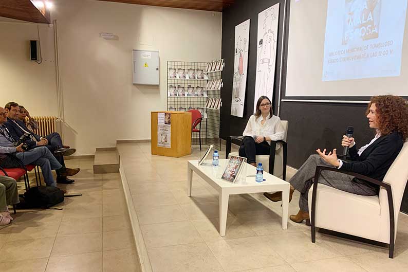 Estela Chocarro presenta en la Biblioteca su novela “La mala esposa”, ganadora del Premio de Novela Policíaca “Francisco García Pavón”

