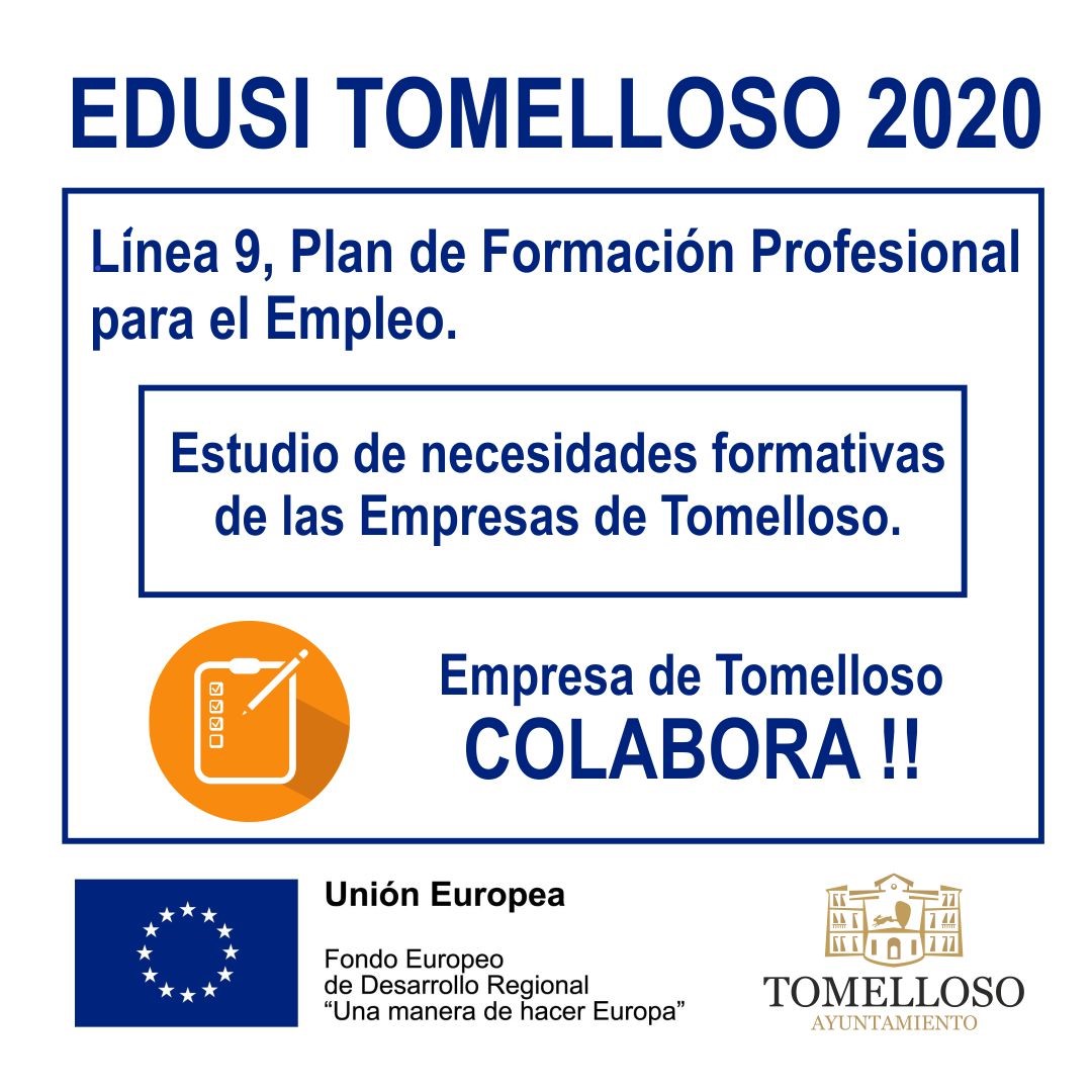 Necesidades formativas para el empleo Ayuntamiento de Tomelloso