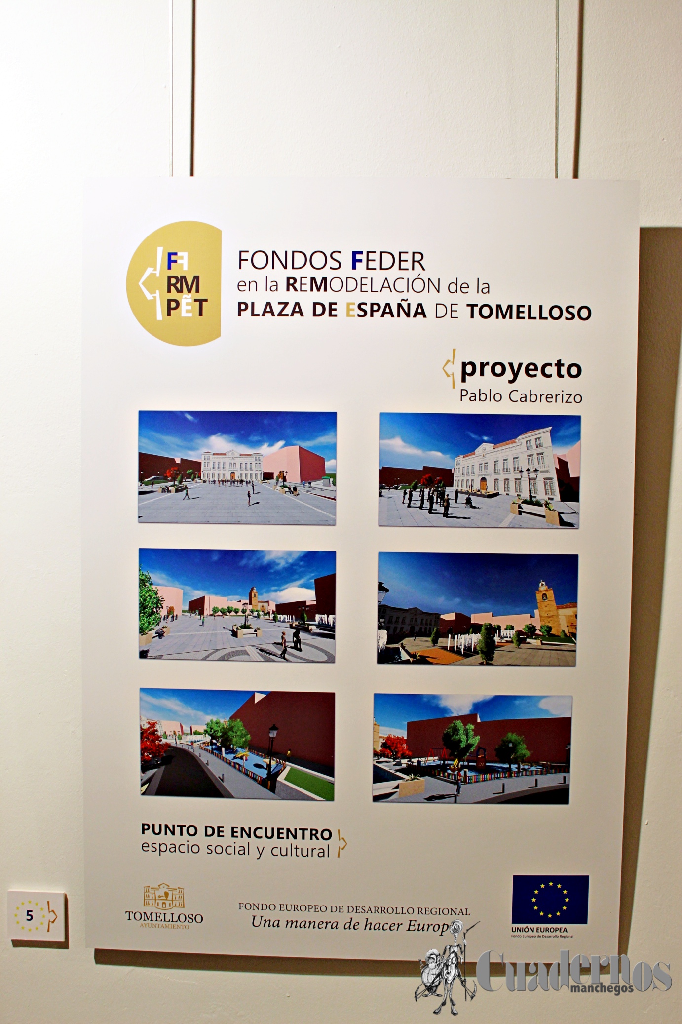 Exposición Remodelación Plaza de España de Tomelloso