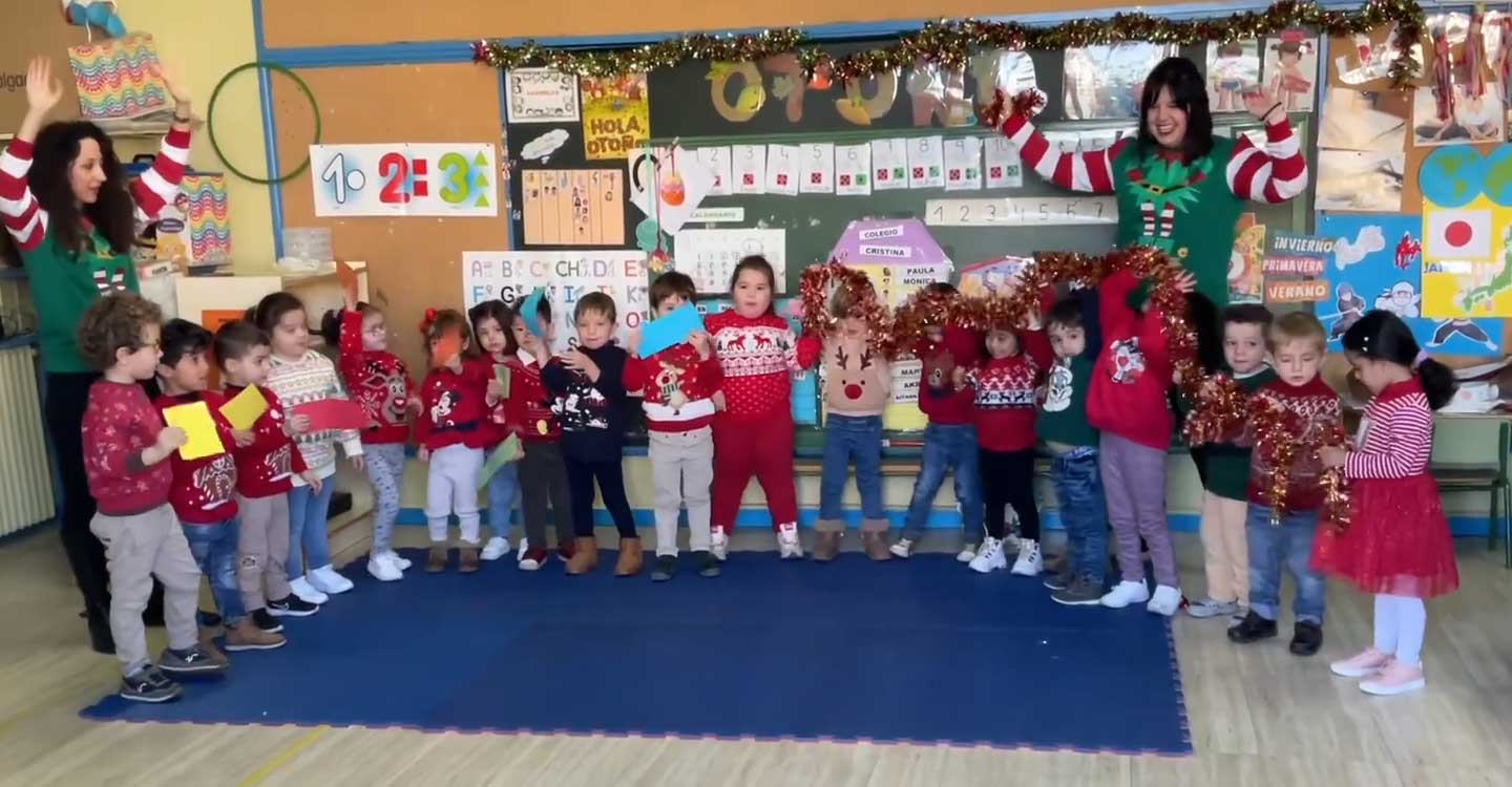 El CEIP Miguel de Cervantes de Tomelloso felicita la Navidad con un emotivo vídeo