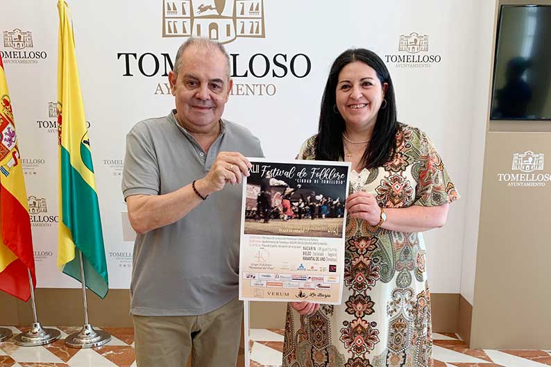 El sábado se celebra en la Plaza de España el XLII Festival de Folclore “Ciudad de Tomelloso”
