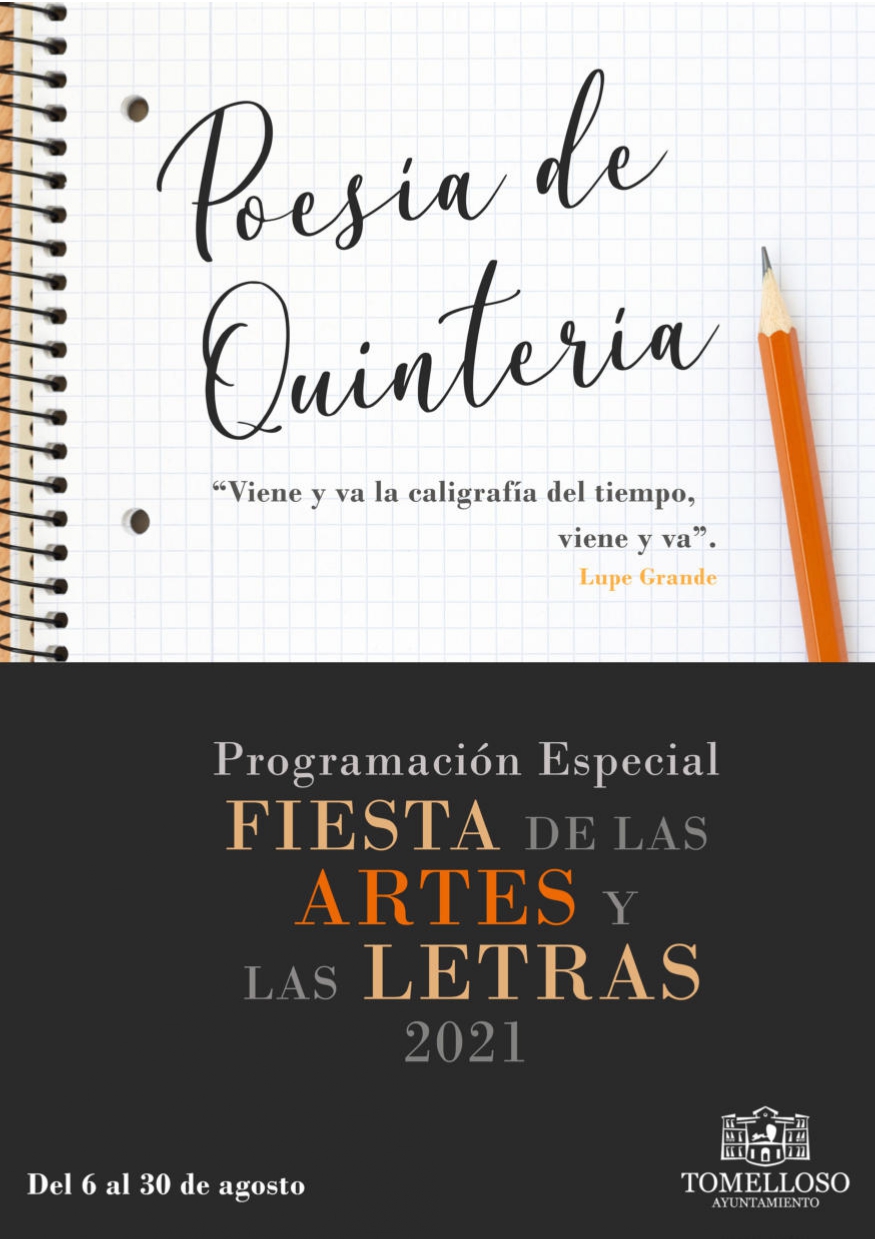 Programación Fiesta de las Letras de Tomelloso 2021