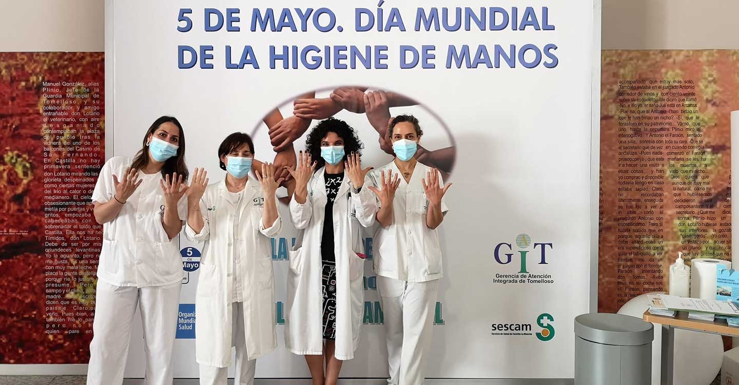 La Gerencia de Tomelloso se suma a la celebración del Día Mundial de la Higiene de Manos  