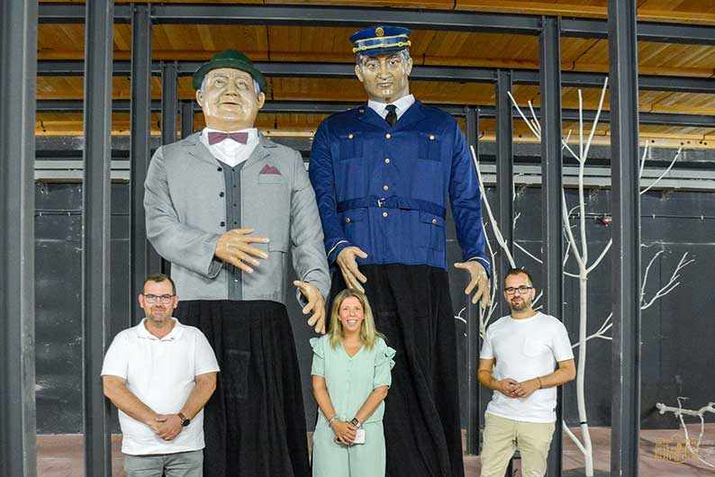 Los gigantes y cabezudos volverán a participar en el desfile inaugural de la Feria y Fiestas
