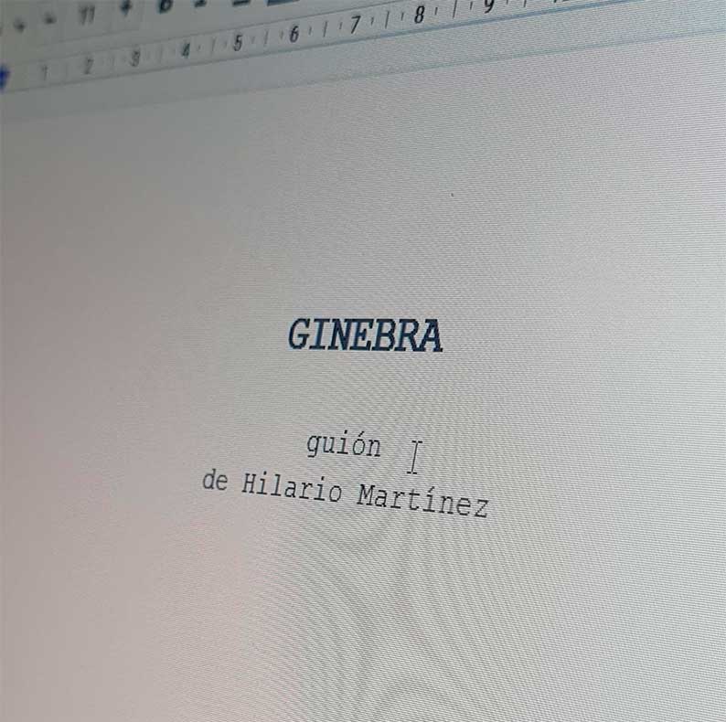 Ginebra es el nuevo filme de Hilario Martínez Correas