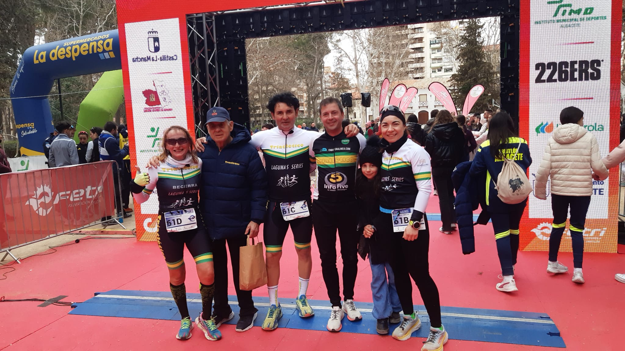 Grandes resultados del Club Triatlético Tomelloso en el Campeonato de España de duatlón celebrado en Albacete