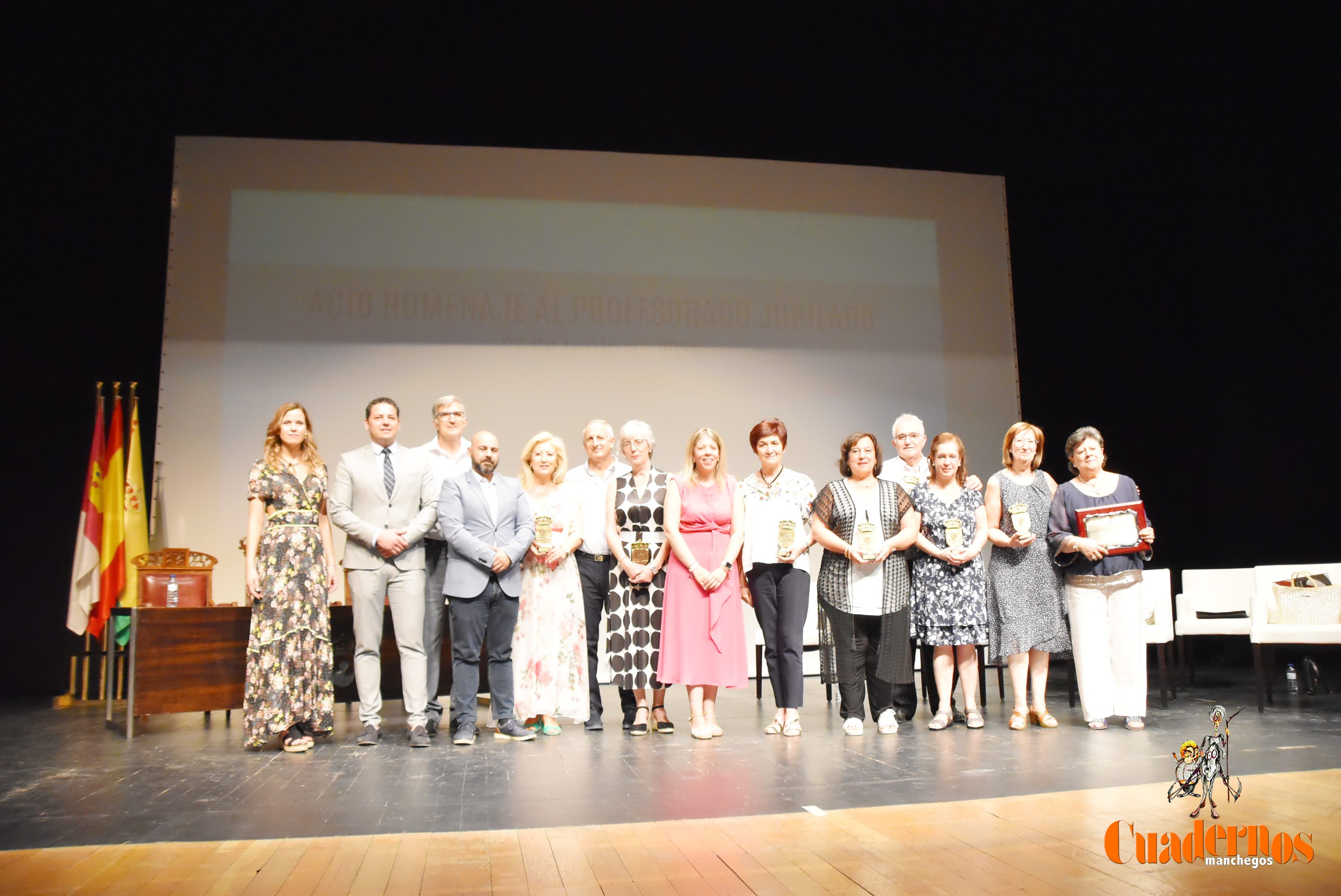 Homenaje Profesores jubilados Tomelloso