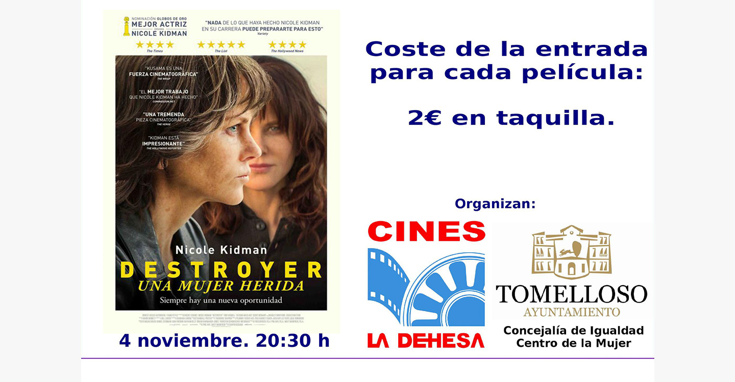 Hoy comienza la Cartelera Violeta del Centro de la Mujer de Tomelloso