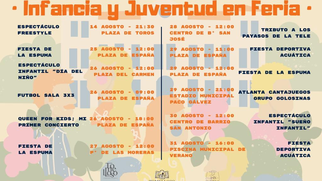 Infancia y Juventud Feria Tomelloso 2022